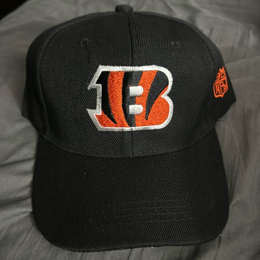 Cincinnati Bengals NFL football hat cap, black, One Size Fits All, NEW